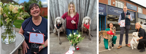 Heart of Pet Blood Bank winners